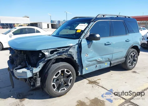 2023 Ford Bronco Sport Outer Banks z USA, uszkodzony, nr VIN 3FMCR9C64PRE12080